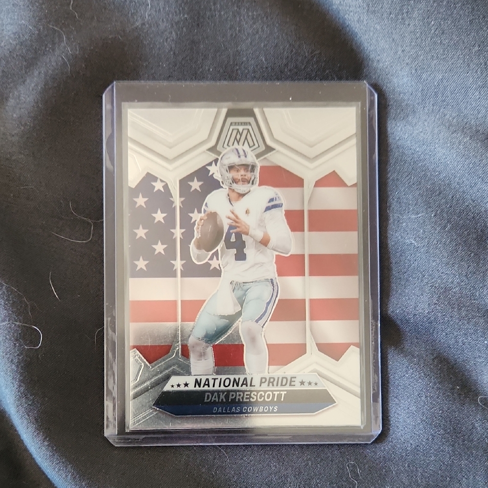 Dak Prescott - Panini Mosaic - National Pride Trading Card - Red, White, Blue